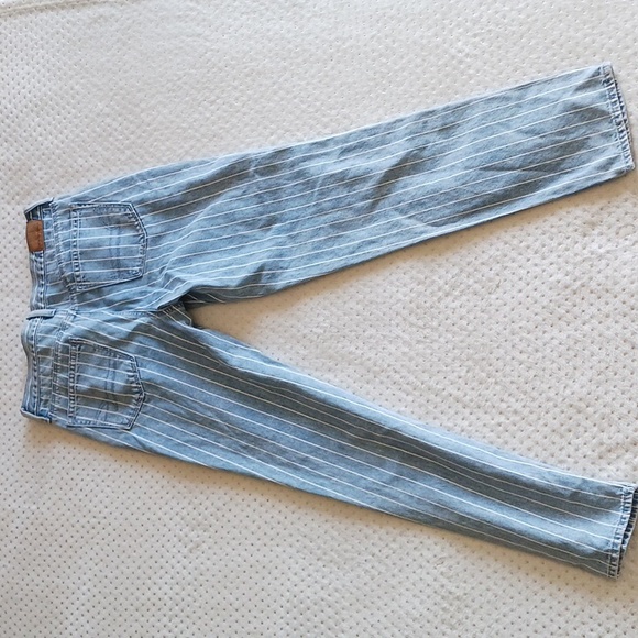 American Eagle striped high rise Jeans - Picture 8 of 12